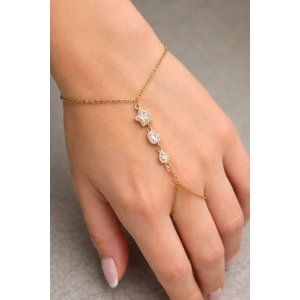 Altın Renk Karışık Figürlü Çelik Şahmeran