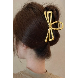 Altın Renk Kurdele Figürlü Metal  Mandal Toka