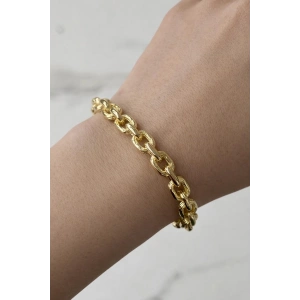 Altın Renk Metal Kelepçe Bileklik