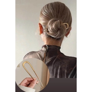 Altın  Renk Metal Topuz Tokası