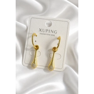Altın Renk Sallantılı Xuping Küpe (Çift)