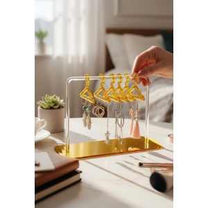 Altın Renk Takı Organizeri / Standı