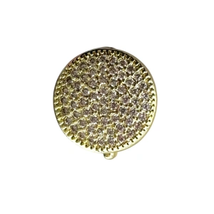 Altın Renk Taş Detaylı Ajda Charm / Kolye/ Bileklik Ucu