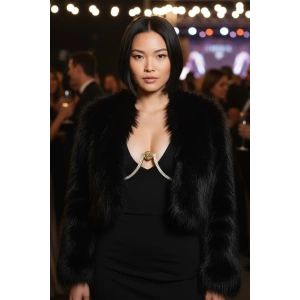 Altın Renk Vücut Aksesuarı/ Göğüs Zinciri