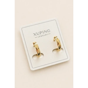 Altın Renk Xuping Halka Küpe (Çift)