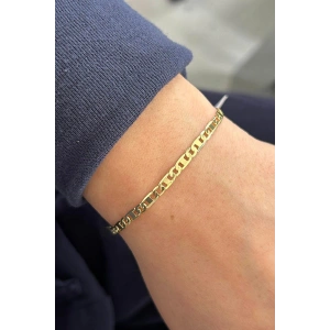 Altın Renk Zincir Detaylı Bileklik