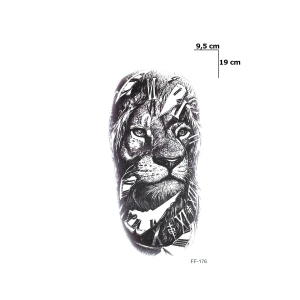 Aslan Dövme Geçici Tattoo