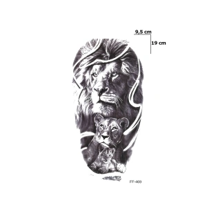 Aslan Dövme Geçici Tattoo
