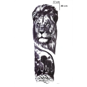 Aslan Kol Geçici Dövme Tattoo