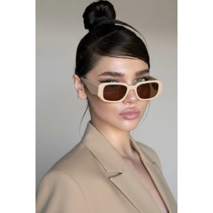 Bej Renk Kadın Güneş Gözlüğü