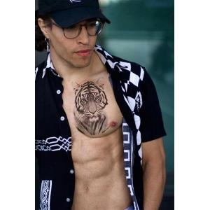 Bengal Kaplan Geçici Dövme Tattoo