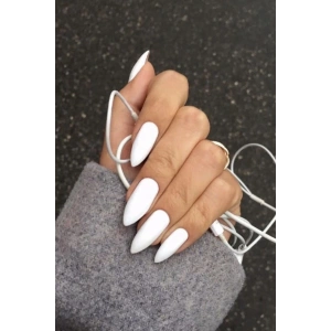Beyaz Renk 12li Takma Tırnak Seti