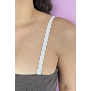 Beyaz Renk Ayarlanabilir Sütyen Askısı