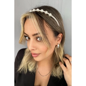 Beyaz Renk İncili Taç