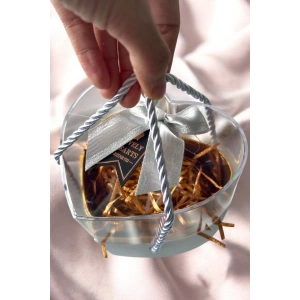 Beyaz Renk Kalp Figürlü Hediye Kutusu