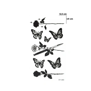 Bıçak Dövme Geçici Tattoo
