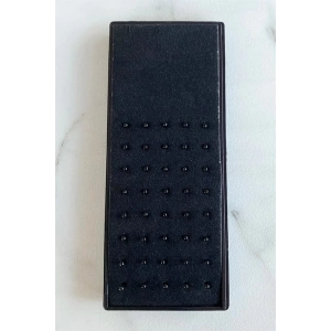 Cerrahi Çelik Siyah Renk Hızma