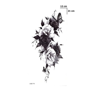 Çiçek Geçici Dövme Tattoo