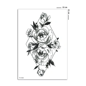 Çiçek Geçici Dövme Tattoo