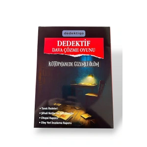 Dedektiflik Cinayet Çözme Oyunu - Kütüphanede Gizemli Ölüm