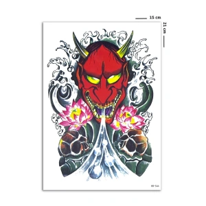 Devil Geçici Dövme Tattoo