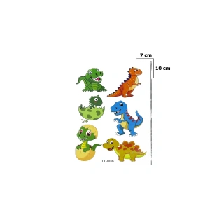 Dinozor Geçici Dövme Tattoo