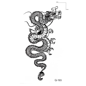 Ejderha Mini Geçici Dövme Tattoo