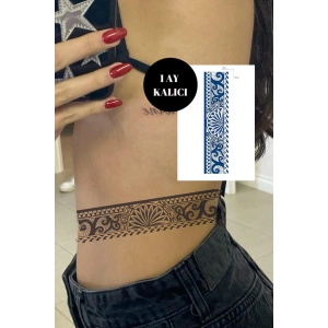 Figürlü 12 Saat Sonra Kararan Geçici Dövme Tattoo