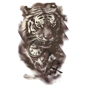 Geçici Aslan Figürlü Dövme Tattoo