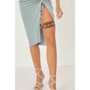 Geçici Bel ve Bacak Dövme Tattoo