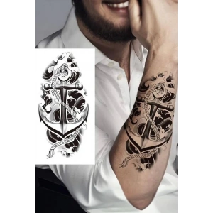 Geçici Çapa Figürlü Dövme Tattoo