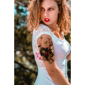 Geçici Çiçek Dövme Tattoo
