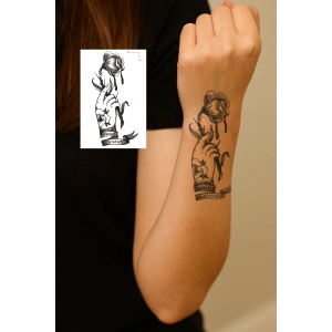 Geçici Çiçek Figürlü Mini Dövme Tattoo