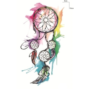 Geçici Düş Kapanı Figürlü Dövme Tattoo
