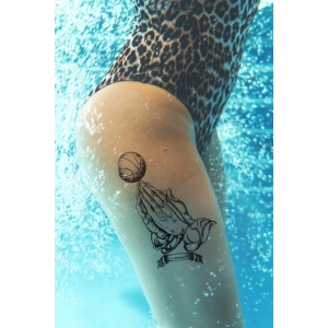 Geçici El Basketbol Dövme Tattoo