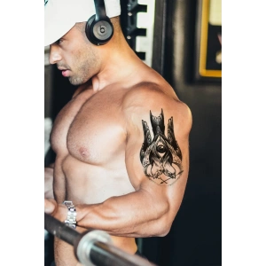 Geçici Göz Ve Kuş Dövme Tattoo