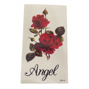 Geçici Gül Figürlü Dövme Tatto