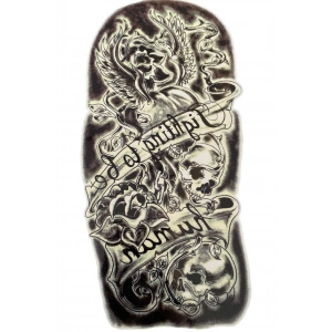 Geçici Karışık Figür Dövme Tattoo