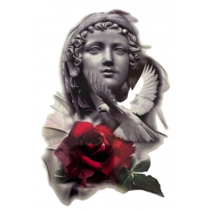 Geçici Karışık Figür Dövme Tattoo