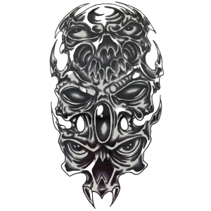 Geçici Karışık Figürlü Dövme Tattoo