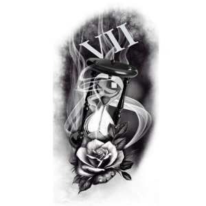 Geçici Karışık Figürlü Dövme Tattoo