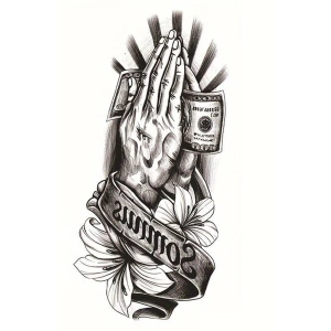 Geçici Karışık Figürlü Dövme Tattoo