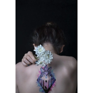 Geçici Kurt Dövme Tattoo