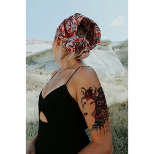 Geçici Kurt Dövme Tattoo