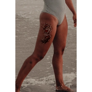 Geçici Kurt Dövme Tattoo