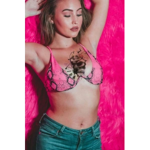 Geçici Kurukafa Dövme Tattoo