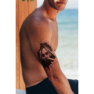 Geçici Makas Eller Dövme Tattoo