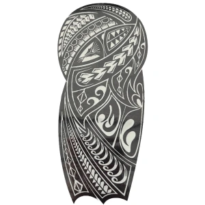 Geçici Maori Model Dövme Tattoo