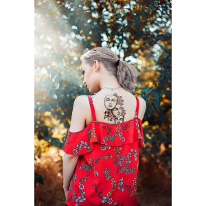 Geçici Maske Dövme Tattoo