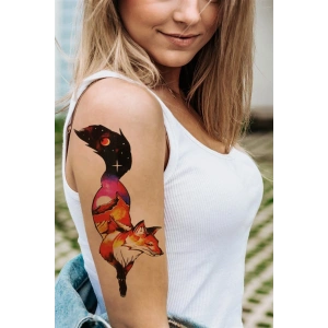 Geçici Tilki Dövme Tattoo